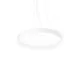 Pendul LED Ideal Lux Fly, 26W, alb, 450 mm, 3000K
