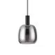 Pendul LED Ideal Lux Coco, 7W, fumuriu-negru, 150 mm