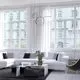 Pendul modern LED Rabalux Willow, 48W, alb-crom-negru