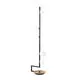 Lampadar Ideal Lux Birds, 5xG9, alama satinata, alb, negru mat