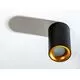 Spot fix AZzardo Eiger, 1xGU10, auriu-negru, IP54
