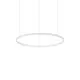 Pendul LED Ideal Lux Hulahoop, 30W, alb