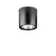 Plafoniera Ideal Lux Mood, 1xGU10, negru, 150 mm, rotund