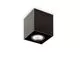 Plafoniera Ideal Lux Mood, 1xGU10, negru, 90 mm, patrat