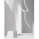Pendul LED Nova Luce Perla, 207W, alb-auriu, telecomanda