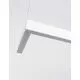 Element colt suspendat LED Nova Luce Dido, 4000K, 20W, alb nisipiu, IP20
