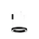 Pendul LED Nova Luce Morbido, 50W, negru nisipiu, telecomanda, Smart control App