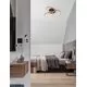 Plafoniera LED Nova Luce Elize, 28W, auriu antic-negru
