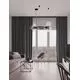 Pendul Nova Luce Odillia, 11xG9, negru mat-transparent