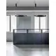 Pendul LED Nova Luce Morbido, 60W, negru nisipiu, telecomanda, Smart control App