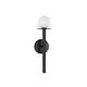 Aplica Nova Luce Pielo, 1xG9, negru nisipiu-opal