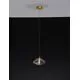 Pendul Nova Luce King, 1xG9, D 160, auriu antic-transparent