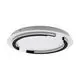 Plafoniera LED Eglo Zampote, 25W, alb-negru, rotund
