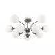 Lustra Maytoni Erich, 10xE14, alb-nichel,