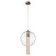Pendul Maytoni Flusso, D23, 1xGU10, bronz-transparent