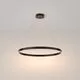 Pendul LED Maytoni Rim, D80, 3000K, 51W, negru