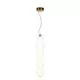 Pendul LED Maytoni Collar, 17W, alb-auriu-transparent