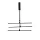 Structura magnetica liniara Nova Luce Fedon, 100W, negru nisipiu, IP20