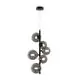 Pendul Maytoni Dallas, 6xG9, fumuriu-negru