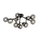 Plafoniera Maytoni Dallas, 12xG9, fumuriu-negru