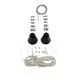 Kit accesorii suspendare bagheta LED Nova Luce Kit, negru