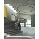 Sina magnetica incastrata Nova Luce Curve, 90 grade, negru nisipiu, IP20