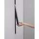 Corp de iluminat LED sina Nova Luce Rieti, 22W, 4000K, L40 cm, negru