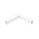 Element colt LED Nova Luce Uma, 20W, CCT 3000-6500K, orizontal, incastrat, alb nisipiu
