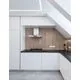 Element colt LED Nova Luce Gaga, 4000K, 20W, orizontal, incastrat, alb nisipiu