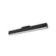 Corp de iluminat liniar LED sina magnetica Nova Luce Buxton, 22W, 3000K, L402 mm, negru, IP20