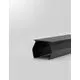 Capac liniar sina magnetica Nova Luce Cover, 1ml, negru nisipiu