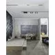 Sina magnetica Nova Luce Buxton 02, negru nisipiu, IP20