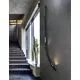 Sina magnetica Nova Luce Curve, 72 grade, negru nisipiu, IP20
