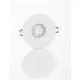 Spot fix Nova Luce Redo, 1xGU10, D98 mm, alb, incastrat