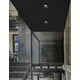 Spot fix LED Nova Luce Petit, 9W, 3000K, D62 mm, negru, incastrat, IP42