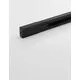 Sina cu capete incluse pentru proiectoare/corpuri de iluminat, 3 fire, Nova Luce Track Accessories, aplicata, 2m, negru