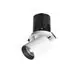 Spot mobil LED Nova Luce Juno, 15W, 3000K, D96 mm, alb, semi-incastrat
