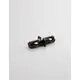 Element intermediar liniar de conectare sina 3 fire Nova Luce Track Accessories, negru
