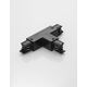 Element intermediar de conectare in T sina 4 fire Nova Luce Track Accessories, negru