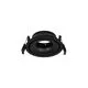 Spot mobil Nova Luce Enzo, 1xGU10, D105 mm, negru, incastrat