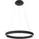 Pendul LED AZzardo Andrea, 90W, negru nisipiu, dimabil