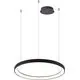 Pendul LED AZzardo Agnes, 60W, negru nisipiu, dimabil
