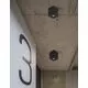 Spot mobil aplicat Nova Luce Rende, 1xGU10, negru nisipiu, 9175514, IP20