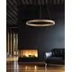 Pendul LED AZzardo Andrea, 90W, auriu, dimabil