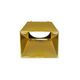 Reflector pentru spoturi Nova Luce Crate, patrat, auriu, 9164