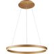 Pendul LED AZzardo Andrea, 100W, auriu, dimabil