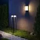 Stalp mediu LED Maytoni Baker Street, 10W, negru