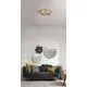 Plafoniera LED AZzardo Marco, 30W, auriu