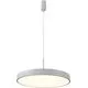 Pendul LED AZzardo Marcello, 60W, alb nisipiu, dimabil, telecomanda