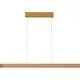 Pendul LED AZzardo Olivier, 50W, lemn natur, dimabil